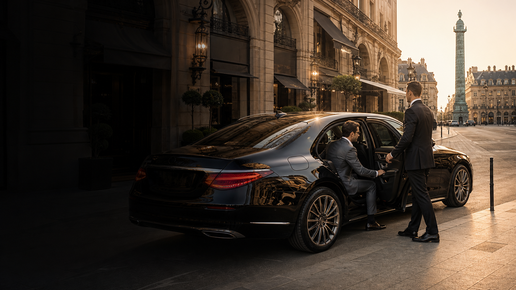 Corporate chauffeur service in Paris